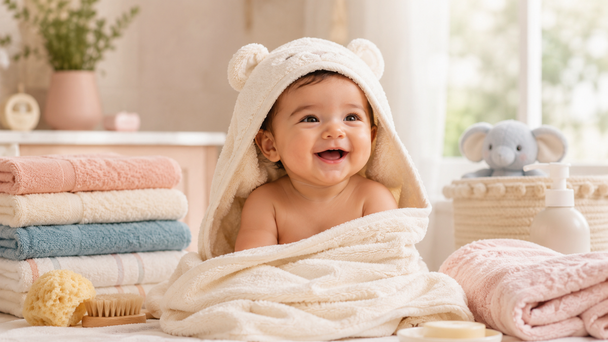 Baby Bath Time