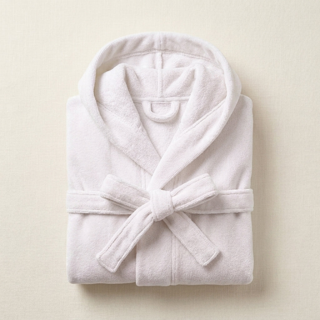 Kids' Plush Bathrobe – Soft, Cozy & Comfortable Hooded Robe