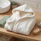Kids' Plush Bathrobe – Soft, Cozy & Comfortable Hooded Robe