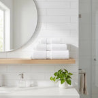 Luxury Towel Set – 3 Piece | Soft & Absorbent Bath Towels – White