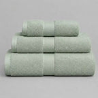 Luxury Towel Set – 3 Piece | Soft & Absorbent Bath Towels – Sage Green